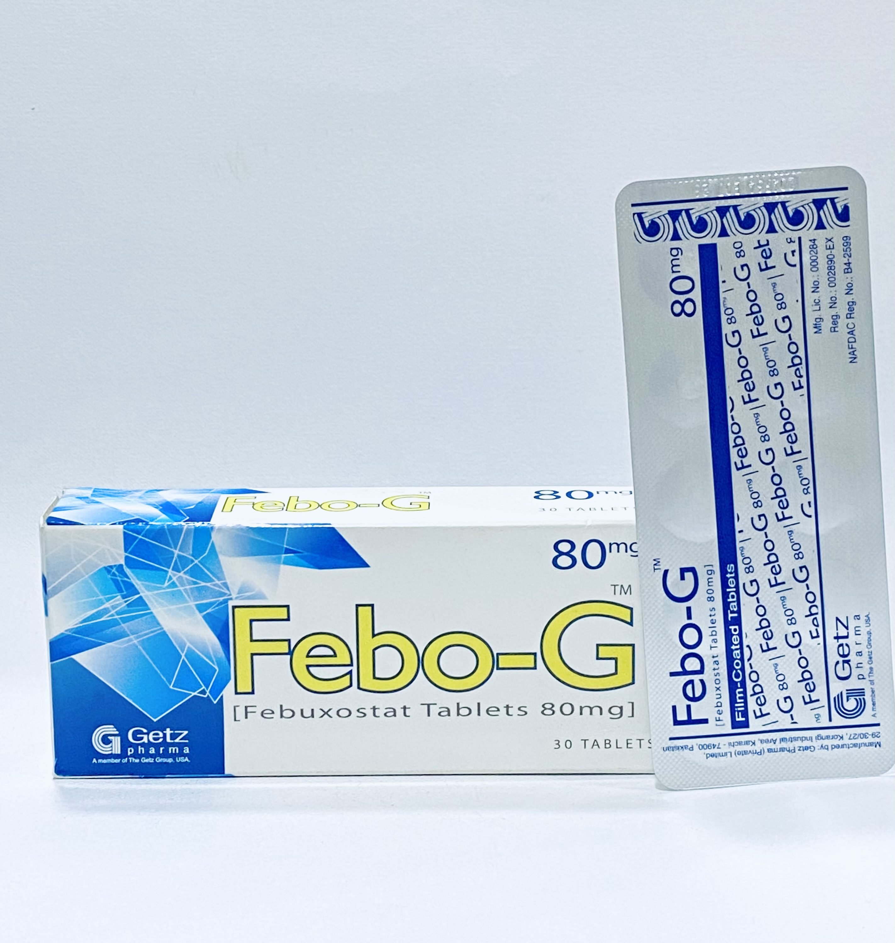 Febo-G 80 (Febuxostat Tablets 80mg)