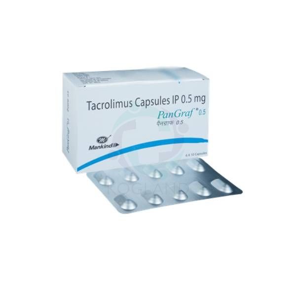 PanGraf 0.5 Tacrolimus Capsules 0.5 mg