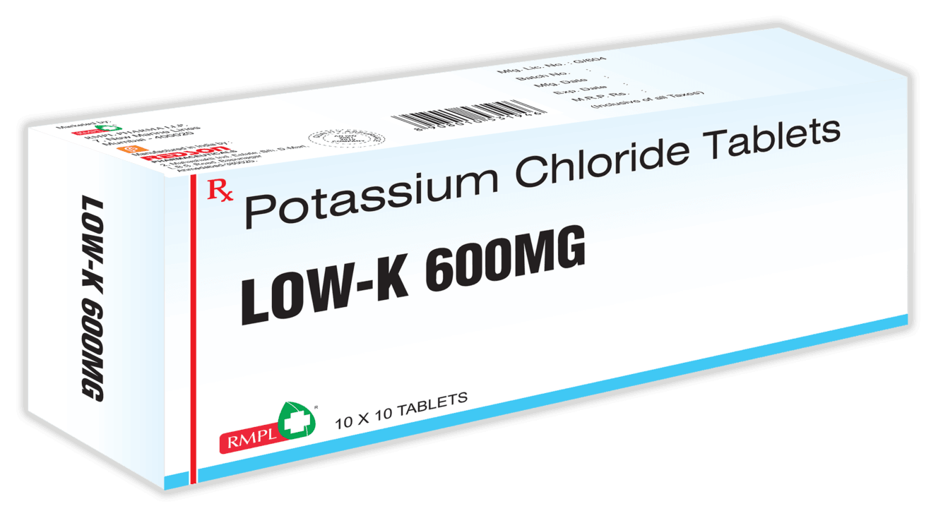 LOW-K 600MG (Potassium Chloride Tablets)