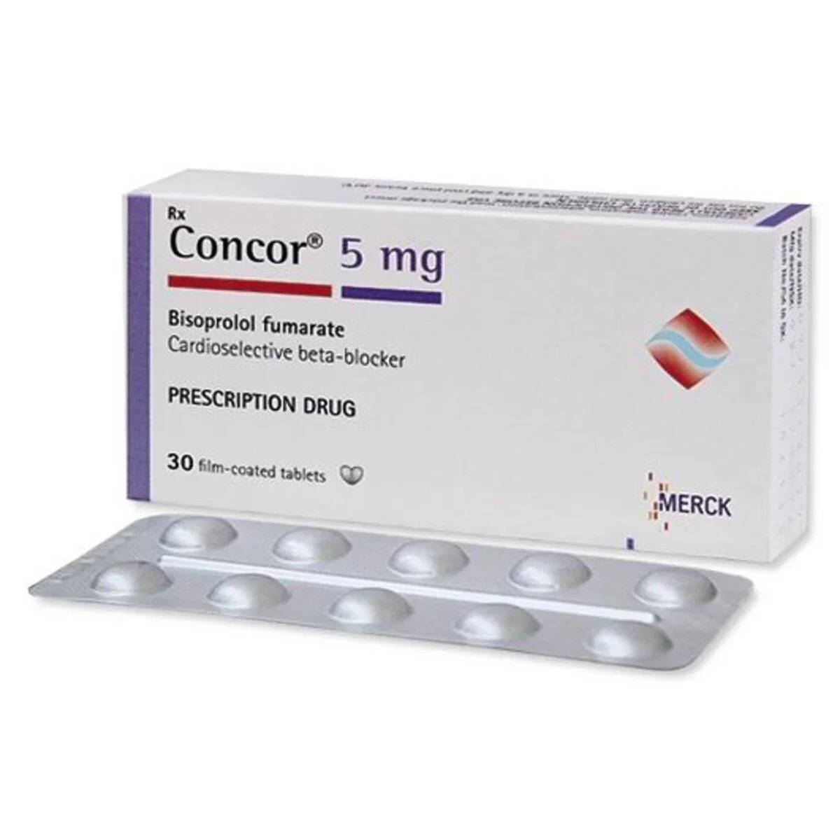 Concor 5 (Bisoprolol Fumarate 5 mg)