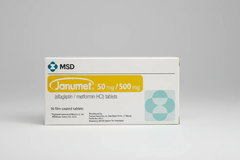 Janumet (Sitagliptin 50 mg / Metformin HCl 500 mg)