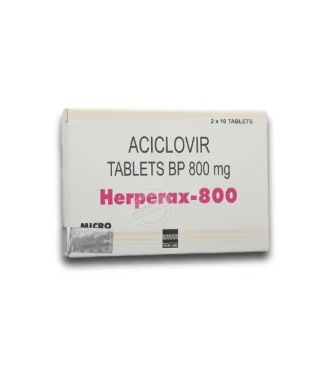 Herperax-800 (Aciclovir Tablets BP 800 mg)