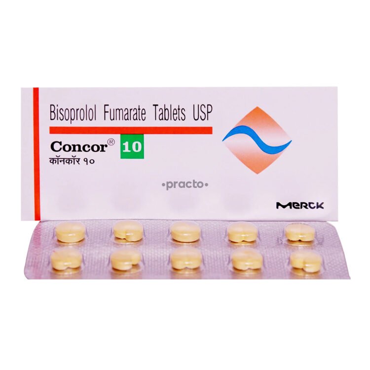 Concor 10 (Bisoprolol Fumarate 10 mg)