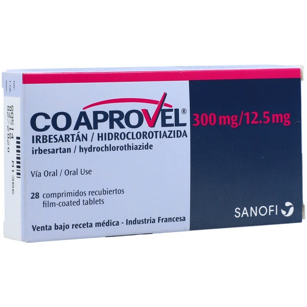 Coaprovel (Irbesartan/Hydrochlorothiazide 300 mg/12.5 mg)